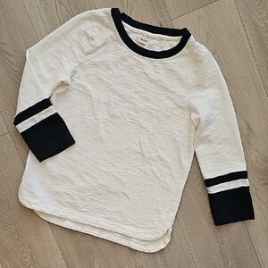 Madewell 3/4 Sleeve Blouse Small